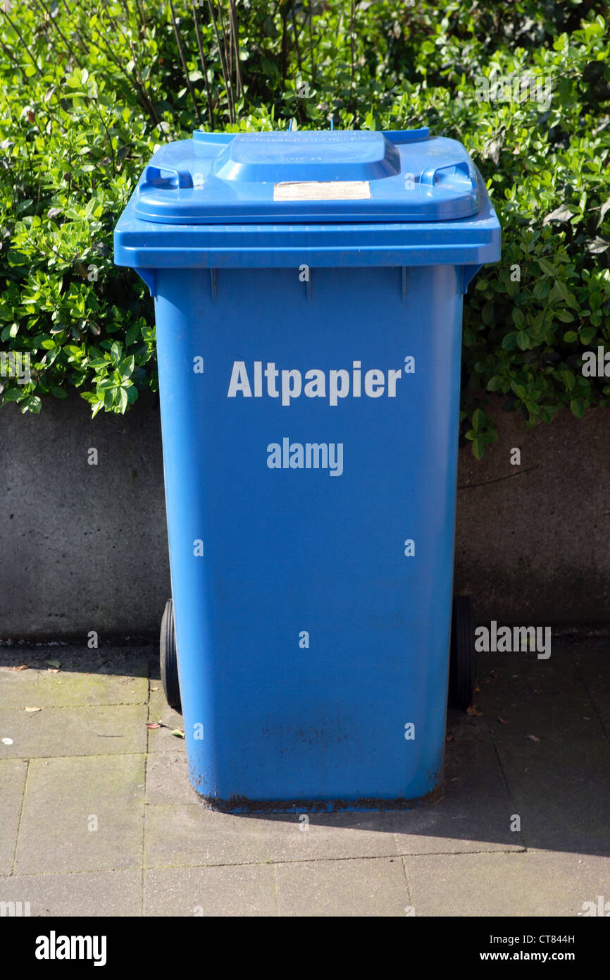Blue dustbin hires stock photography and images Alamy