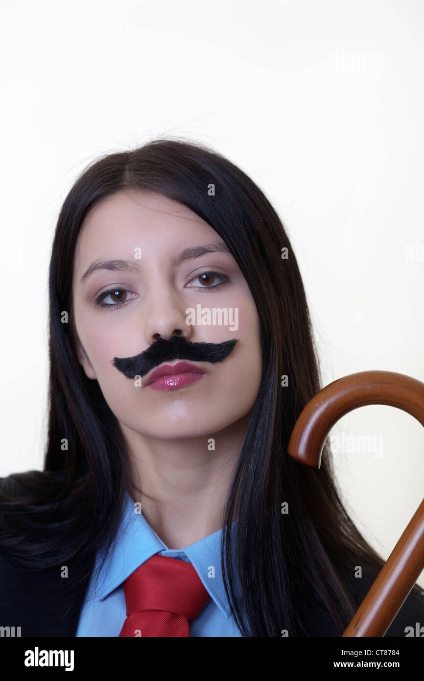 Woman wearing mans suit hi-res stock photography and images - Alamy