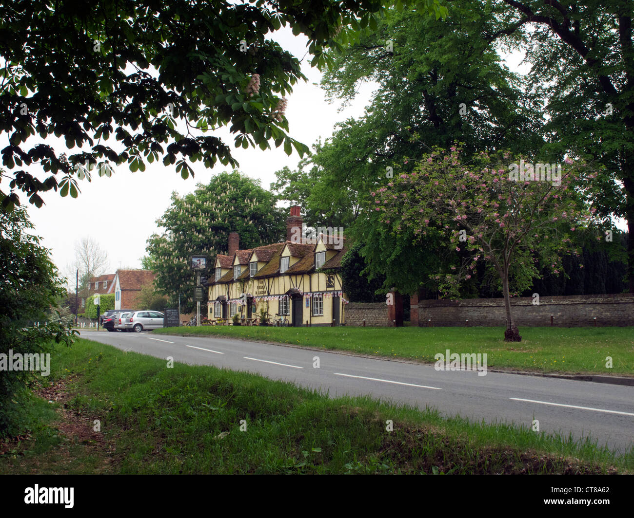 and Dragon public house in Sutton Courtenay, Oxfordshire Stock