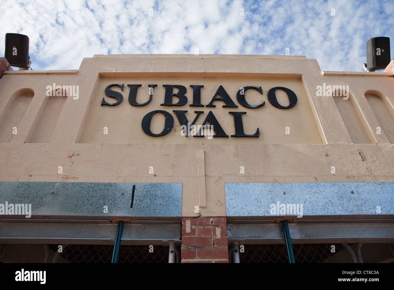Subiaco Oval in Perth, Western Australia Stock Photo Alamy