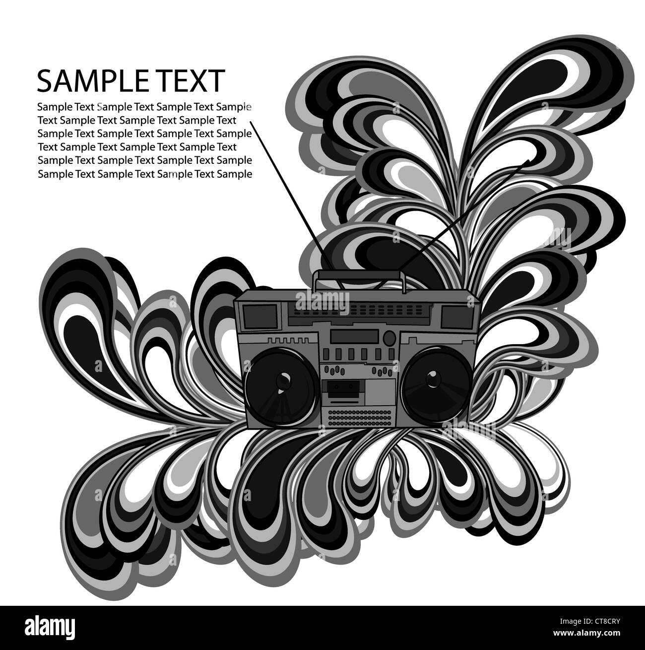 Background music Black and White Stock Photos & Images Alamy