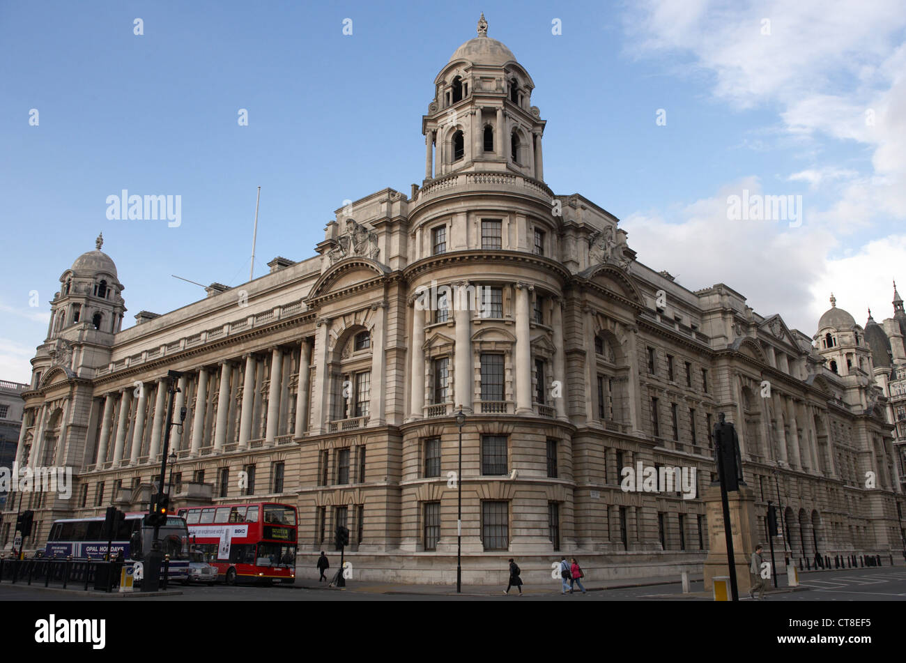 London - The Old War Office in the Government District Stock Photo