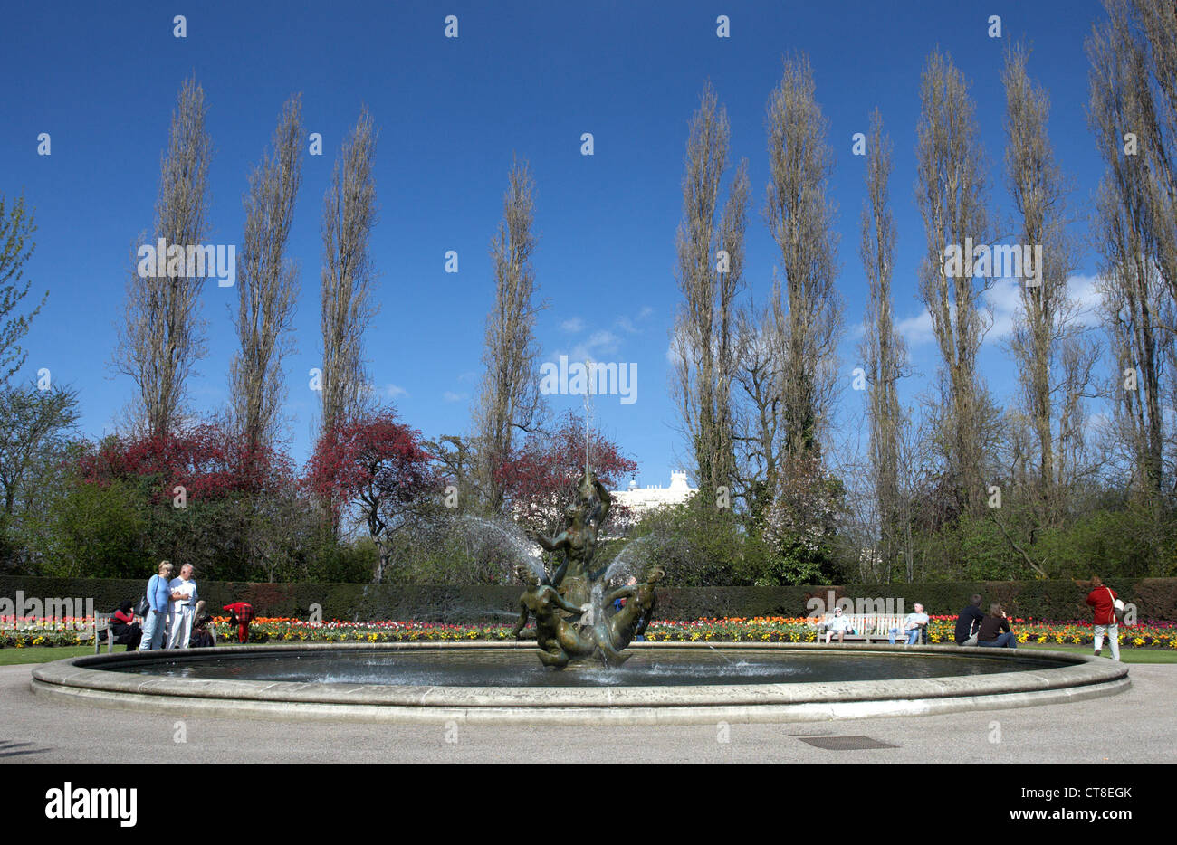 London - Queen Mary's Gardens Stock Photo