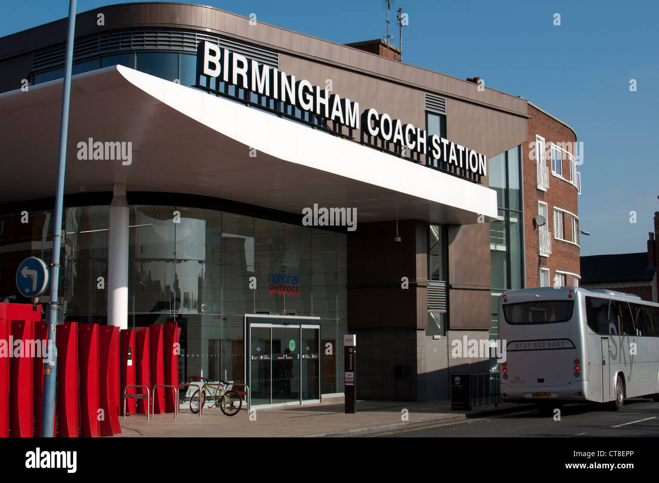Birmingham Coach Station, Digbeth, Birmingham, UK Stock Photo - Alamy