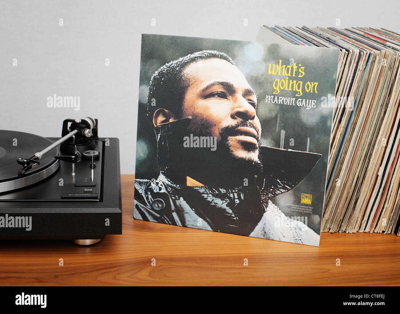 What's Going On is the eleventh studio album by soul musician Marvin Gaye. Stock Photo