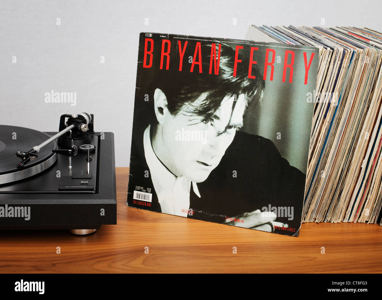 Boys and Girls is Bryan Ferry's sixth solo album, released in 1985 by EG Records. Stock Photo