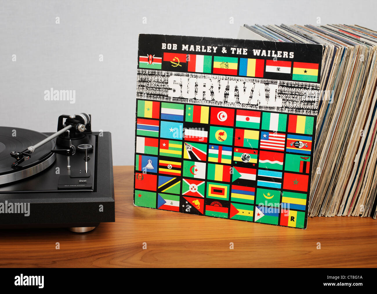 Bob Marley And The Wailers Survival Lp 22 5x28 Custom Framed Vinyl Record Album Display Band Signed By 4 With Bob Marley Aston Barrett With Inscriptions Real Loa Pristine Auction