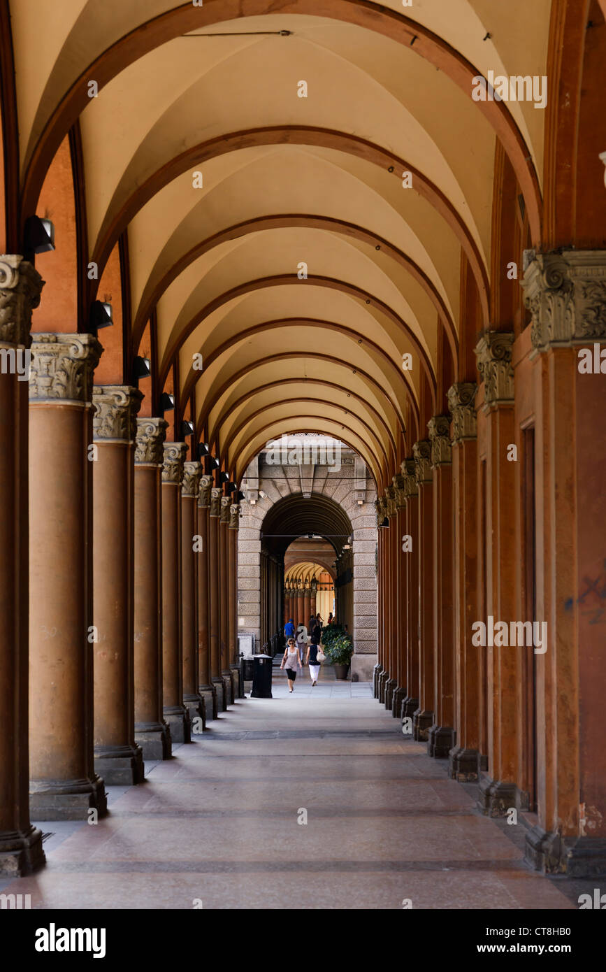 Portico, Bologna, Italy,Europe Stock Photo Alamy