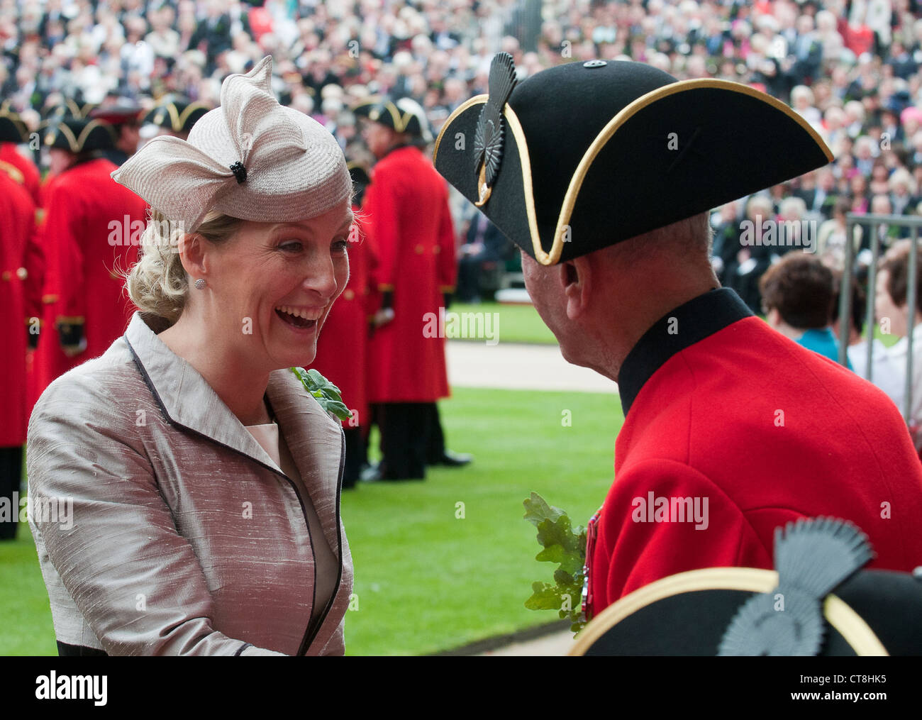 The annual 'Founders Day' parade at the Royal Hospital in Chelsea