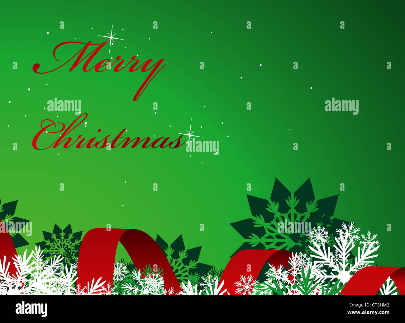 vector christmas greeting card Stock Photo - Alamy