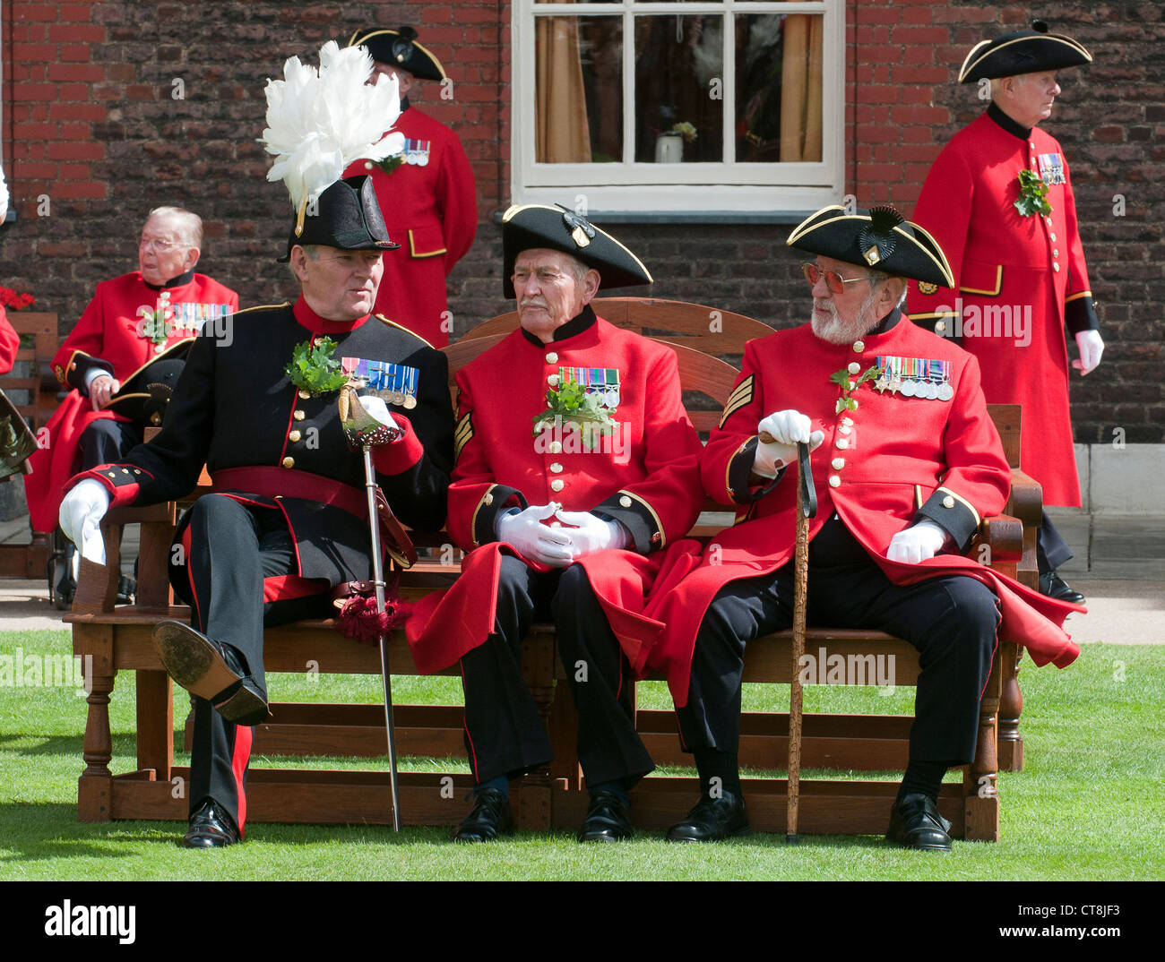 The annual 'Founders Day' parade at the Royal Hospital in Chelsea