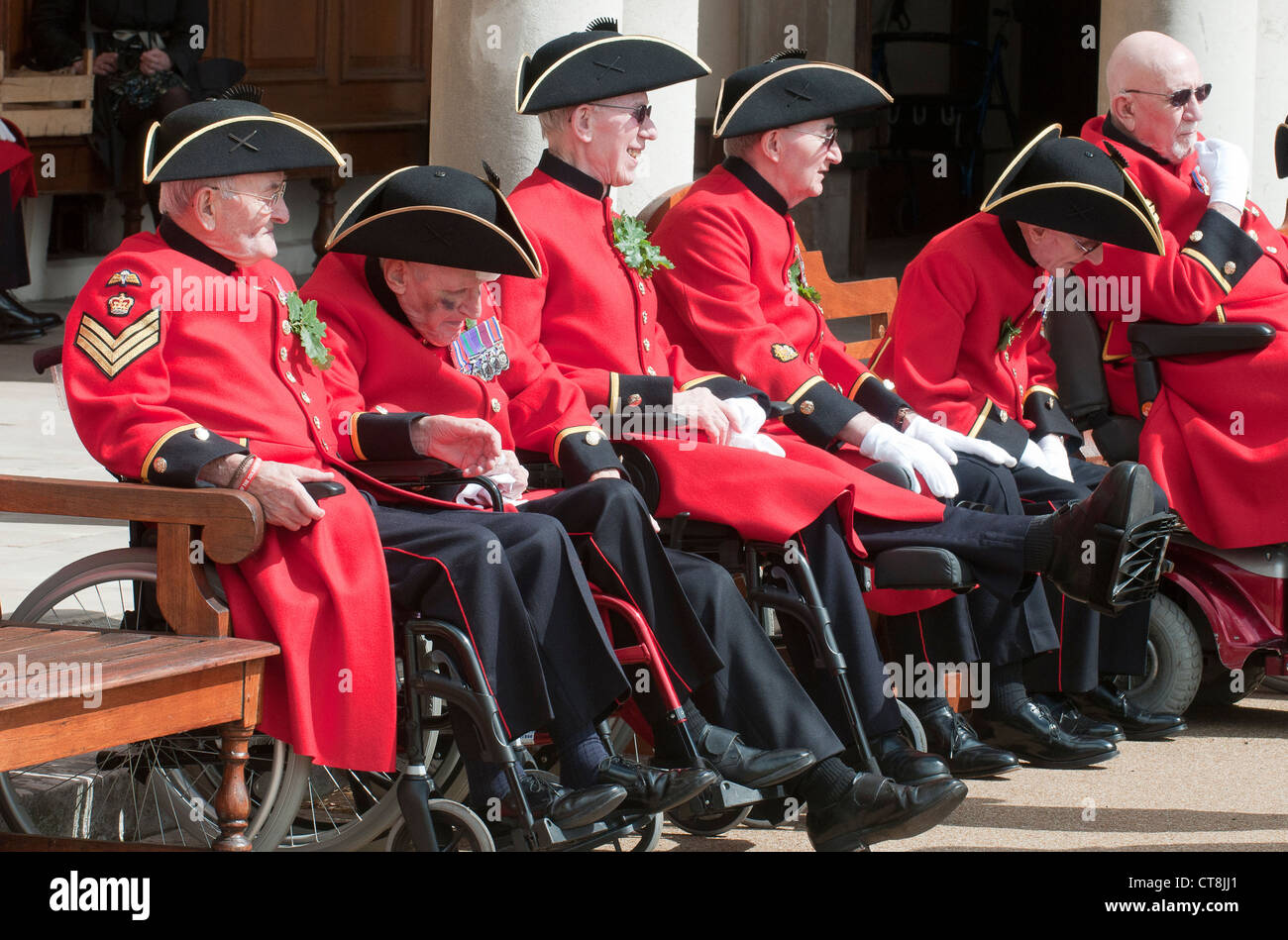The annual 'Founders Day' parade at the Royal Hospital in Chelsea