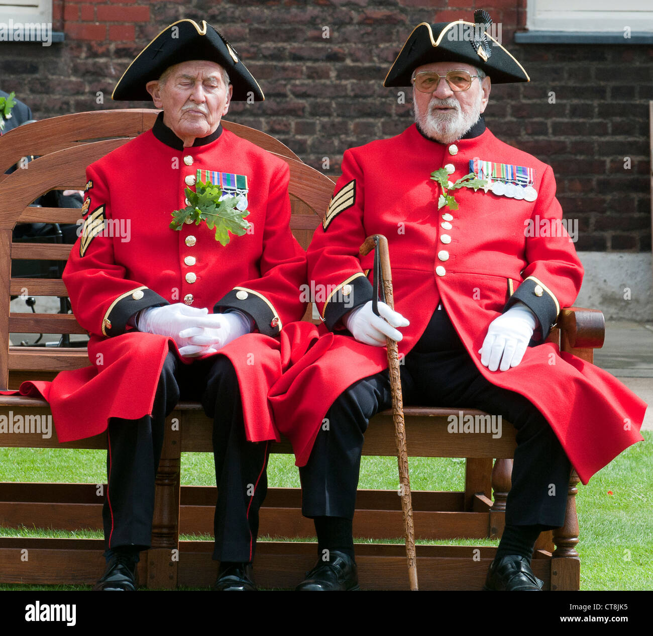 The annual 'Founders Day' parade at the Royal Hospital in Chelsea