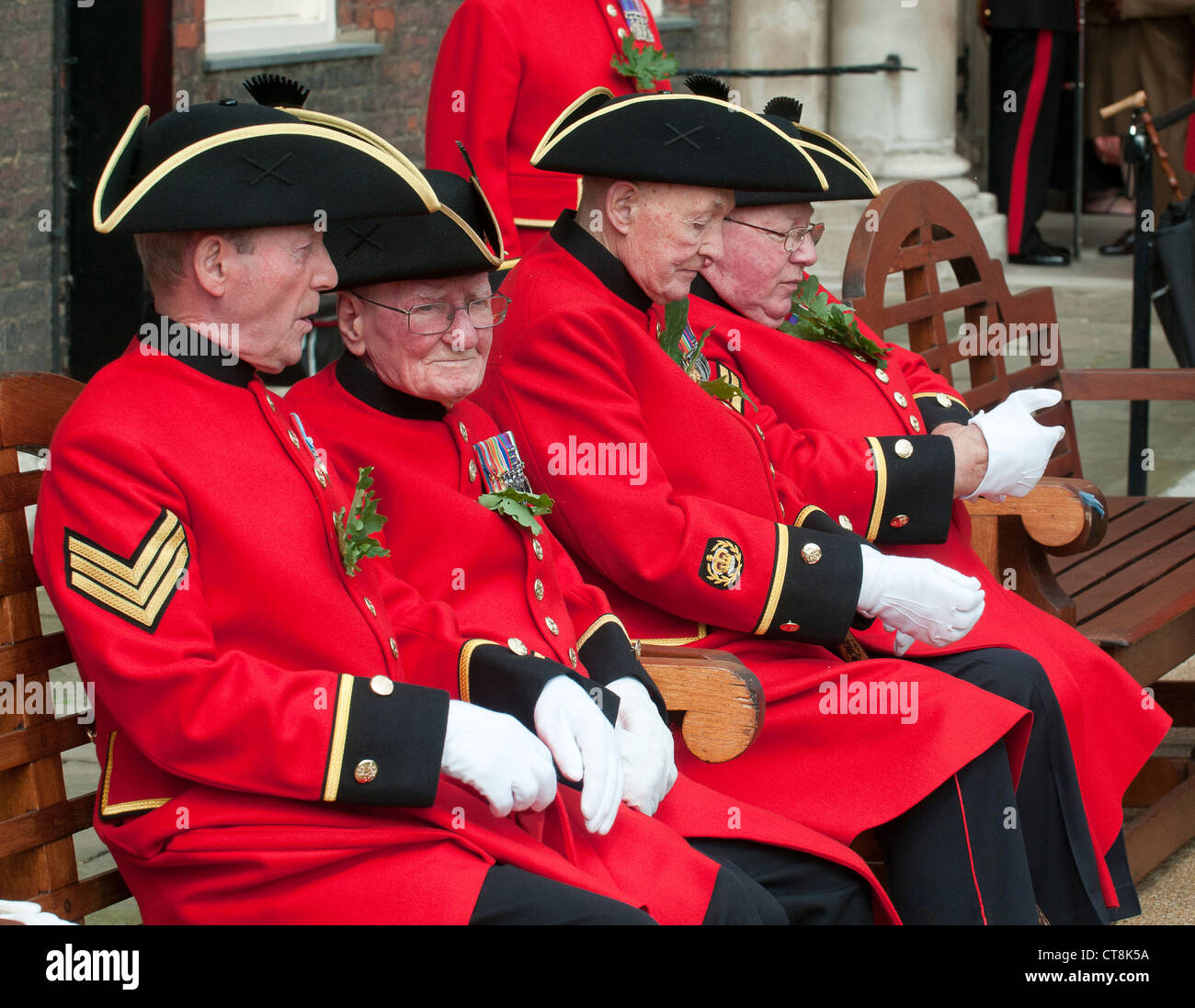 The annual 'Founders Day' parade at the Royal Hospital in Chelsea