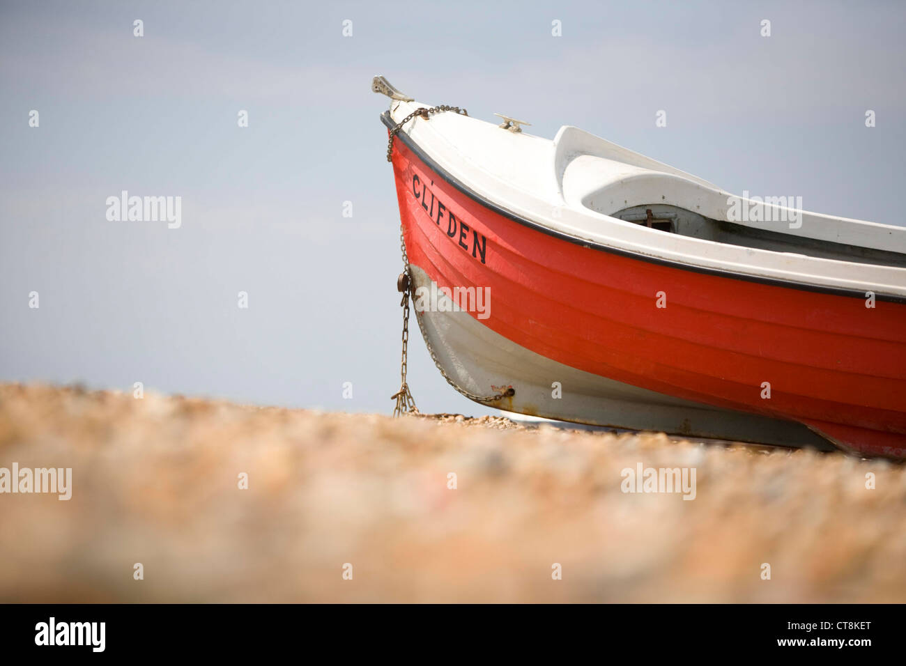 Fishing boat on littlehampton beach Stock Photo Alamy