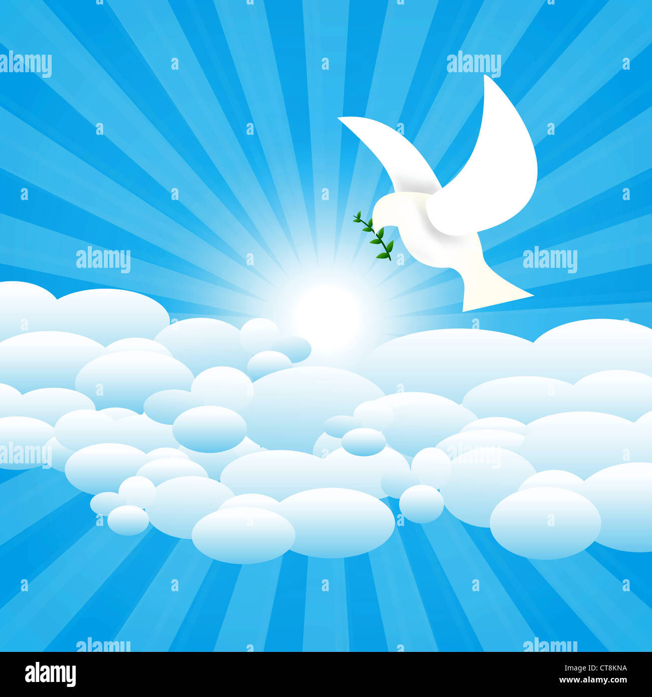 Olive branch and dove hires stock photography and images Alamy