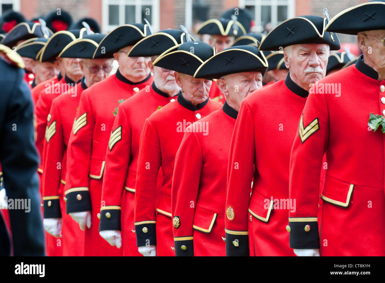 The annual 'Founders Day' parade at the Royal Hospital in Chelsea