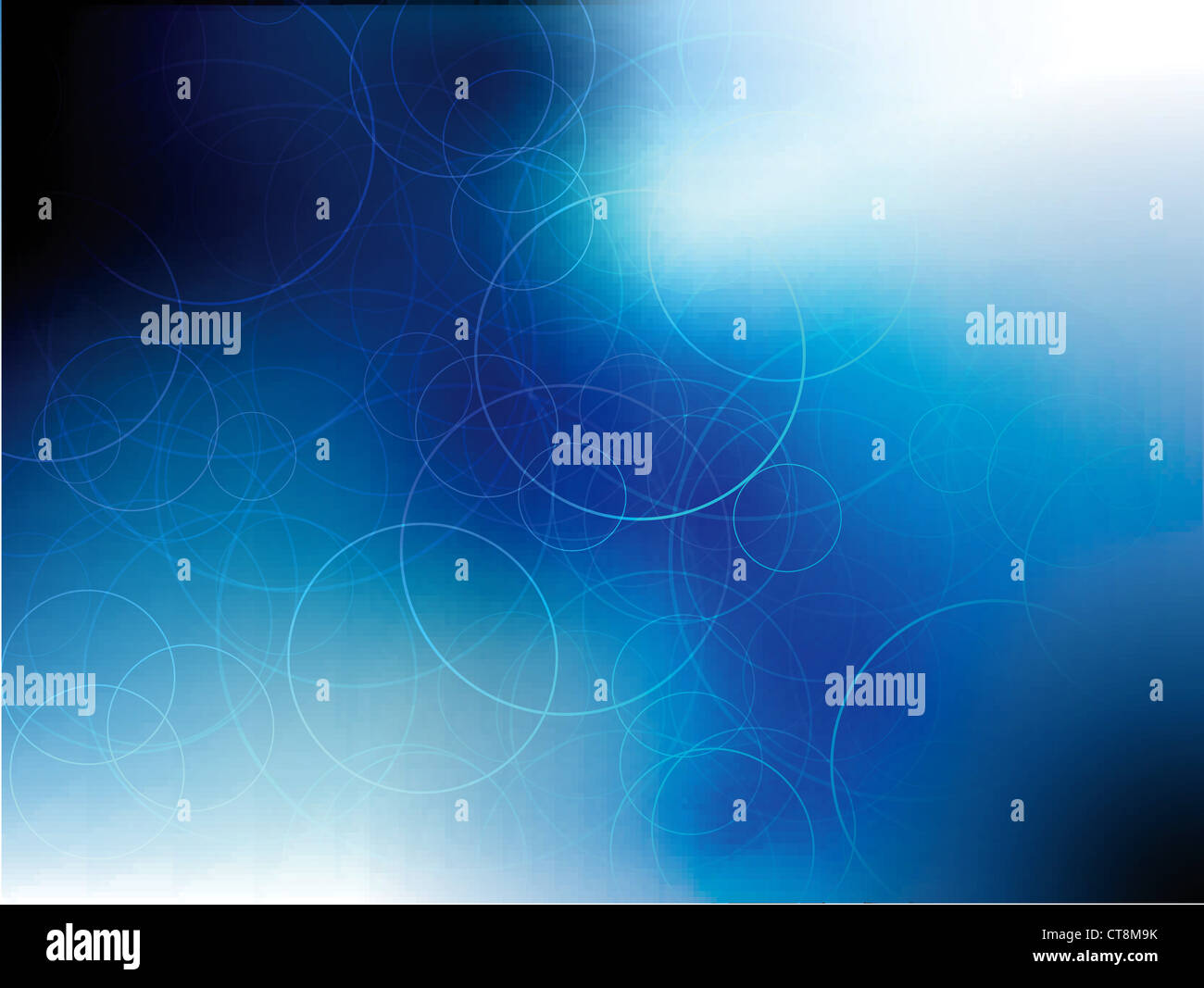 vector abstract background with circles Stock Photo - Alamy