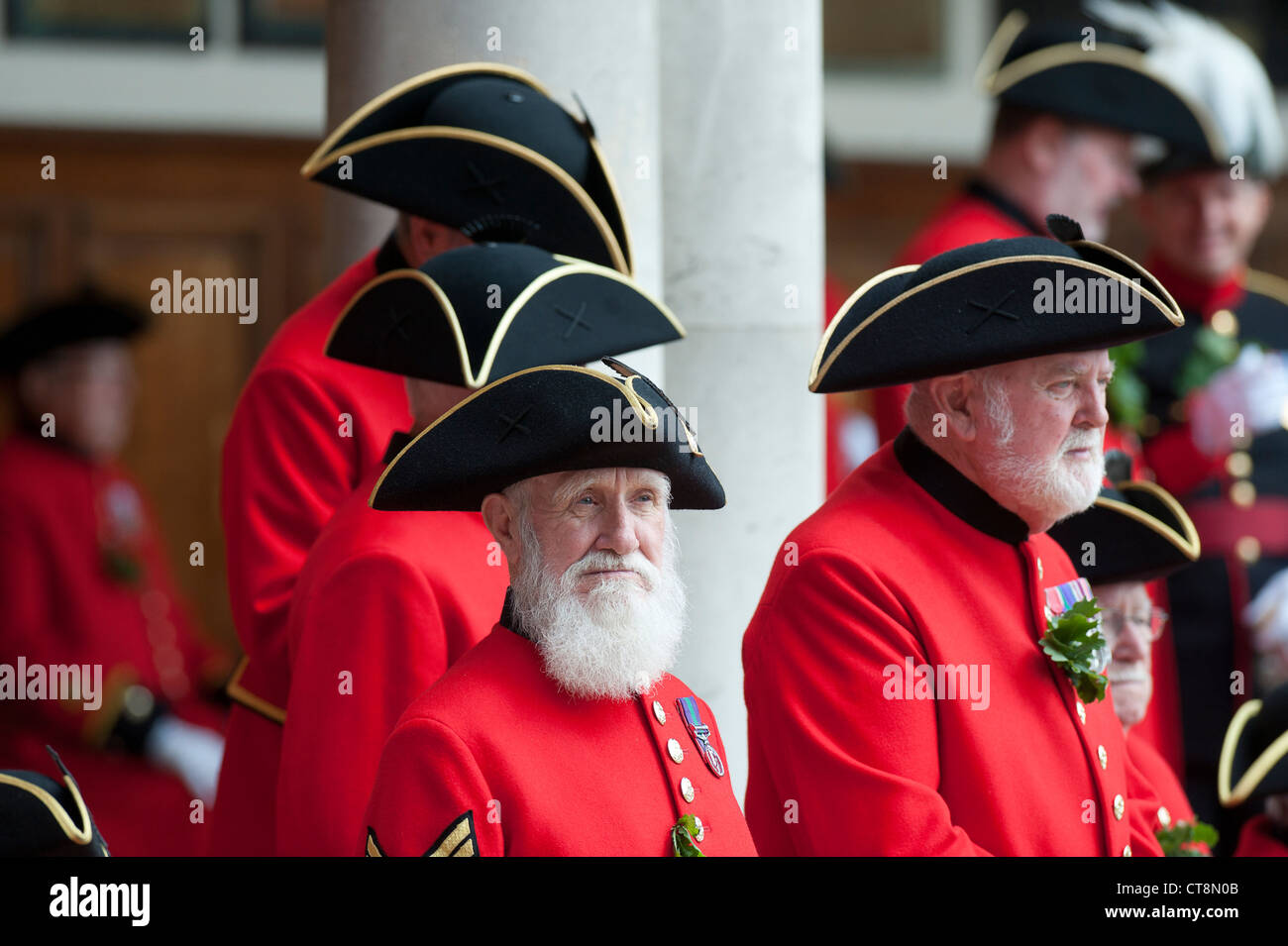 The annual 'Founders Day' parade at the Royal Hospital in Chelsea