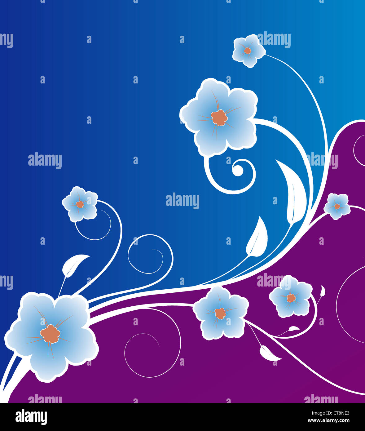 abstract floral background Stock Photo - Alamy