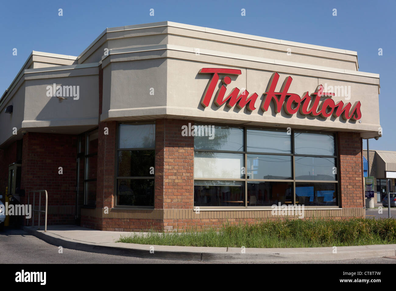 Tim Hortons Restaurant Stock Photo