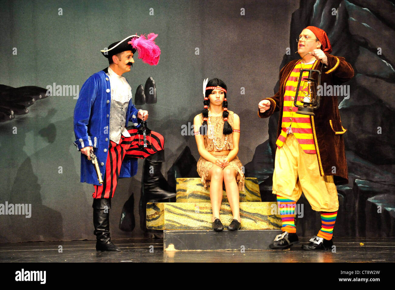 'Peter Pan The Musical' amateur dramatic production, Hounslow, Greater London, England, United Kingdom Stock Photo