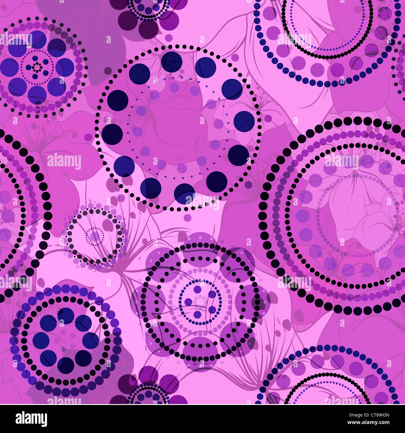 abstract seamless pattern vector illustration Stock Photo - Alamy