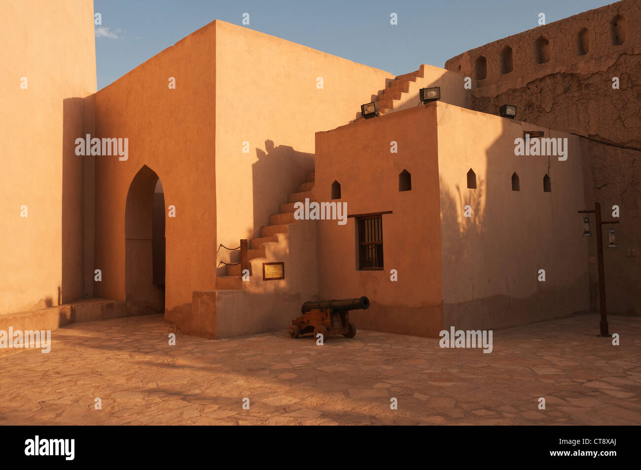 Elk207-2486 Oman, Nizwa Fort, 17th c Stock Photo
