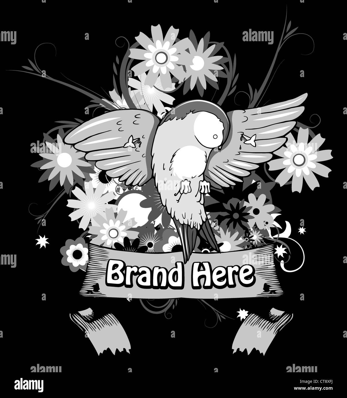 t-shirt vector design - color separation on layers - ready to print on ...