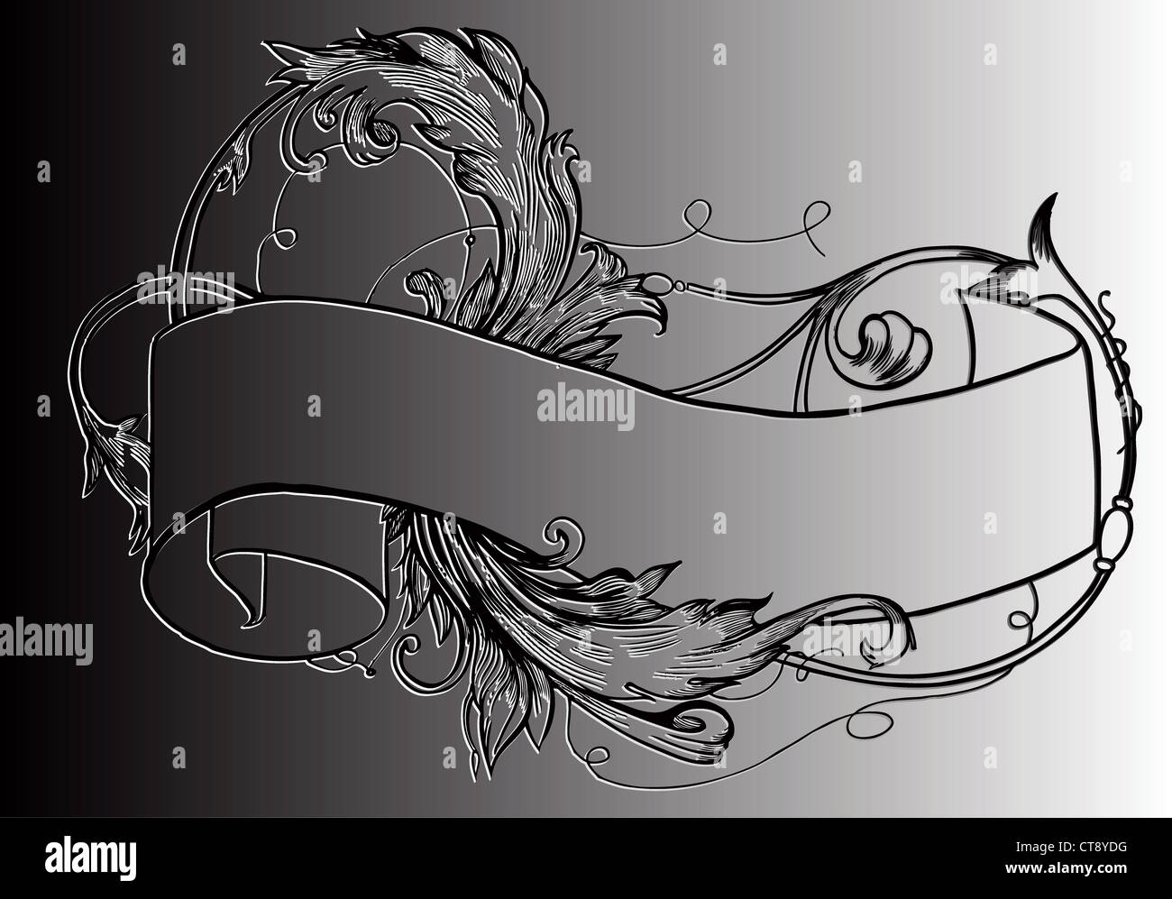 Vintage scroll hi-res stock photography and images - Alamy