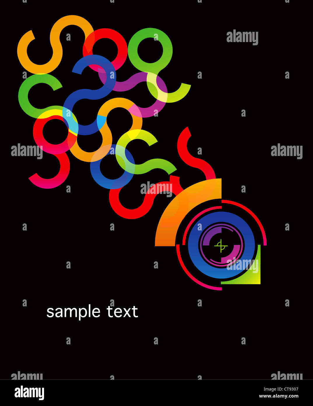 vector colorful abstract background Stock Photo - Alamy