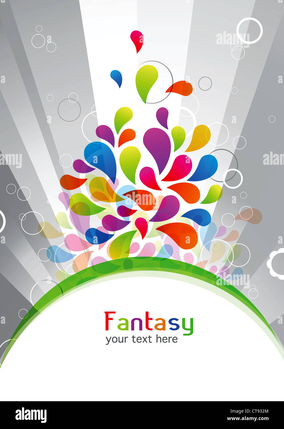 vector colorful abstract background Stock Photo - Alamy