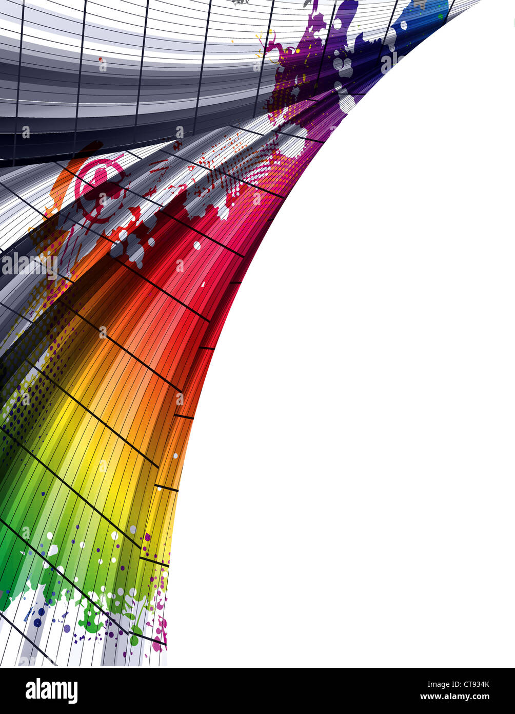 vector colorful abstract background Stock Photo - Alamy