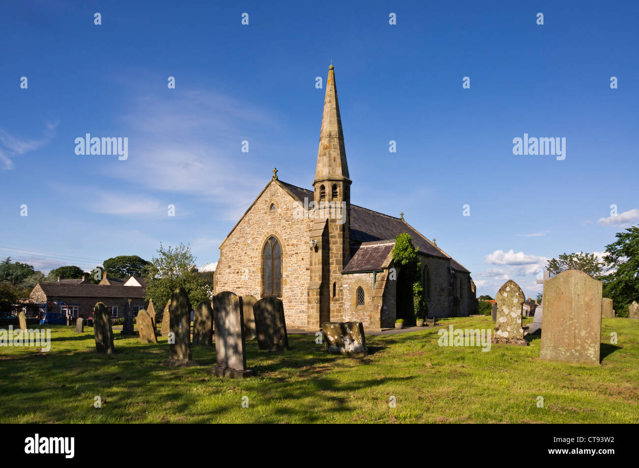 Bellerby Church, North Yorkshire Stock Photo