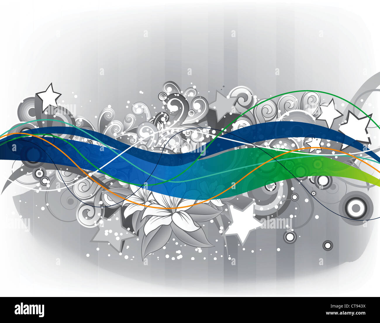 vector abstract background with stars Stock Photo - Alamy