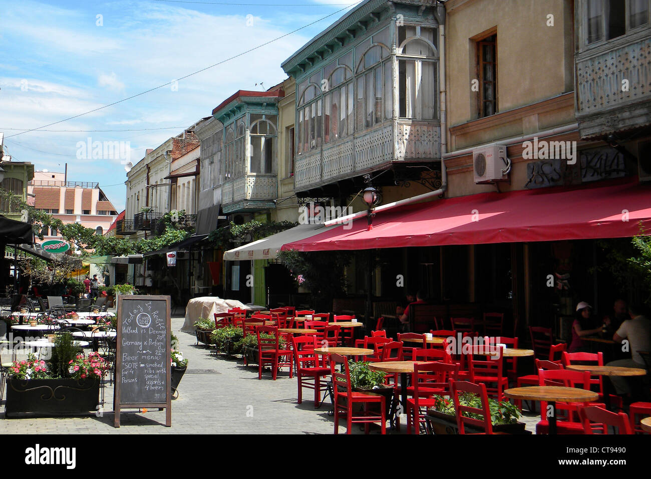 Tbilisi, traditional restaurants Stock Photo Alamy