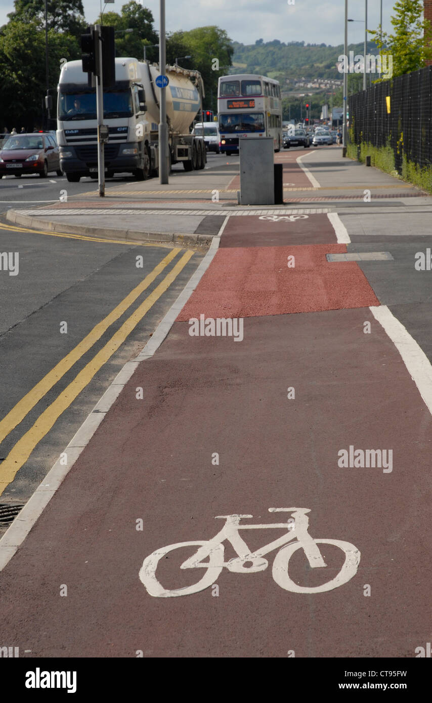 Street furniture obstruction to the Cycle Path Penistone Road