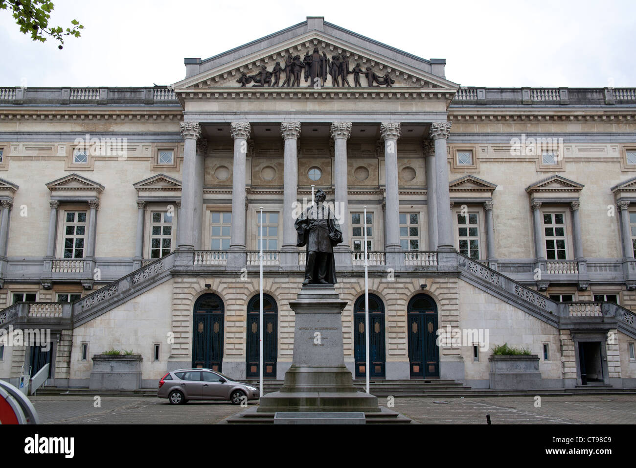 The neoclassical building of Oud Justitiepaleis Palace of Justice