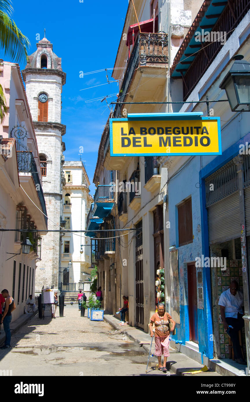 La Bodeguita del Medio, La Havana, Cuba Stock Photo