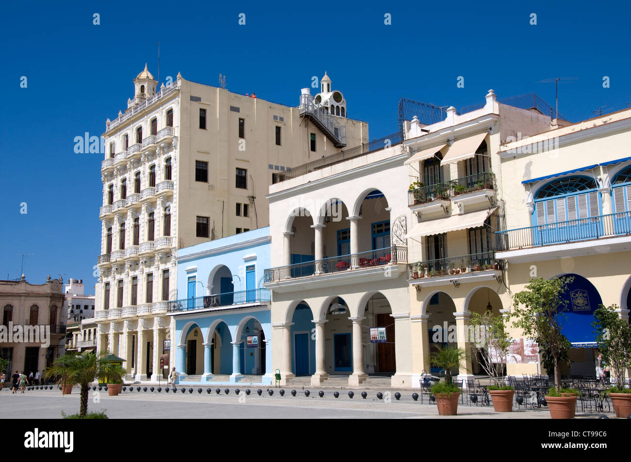 Plaza Vieja, La Havana, Cuba Stock Photo