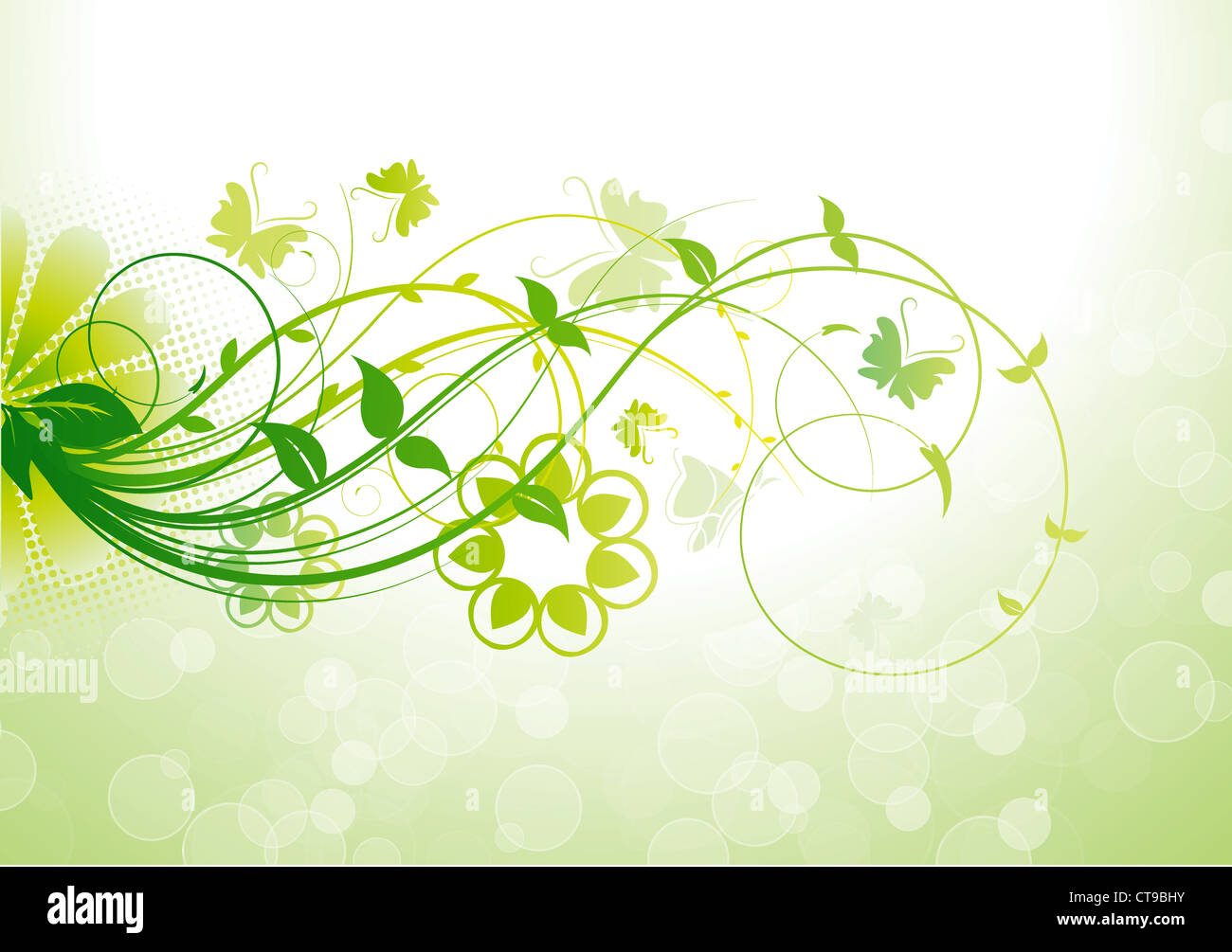 Spring Vector Stock vector spring floral background Stock Photo - Alamy