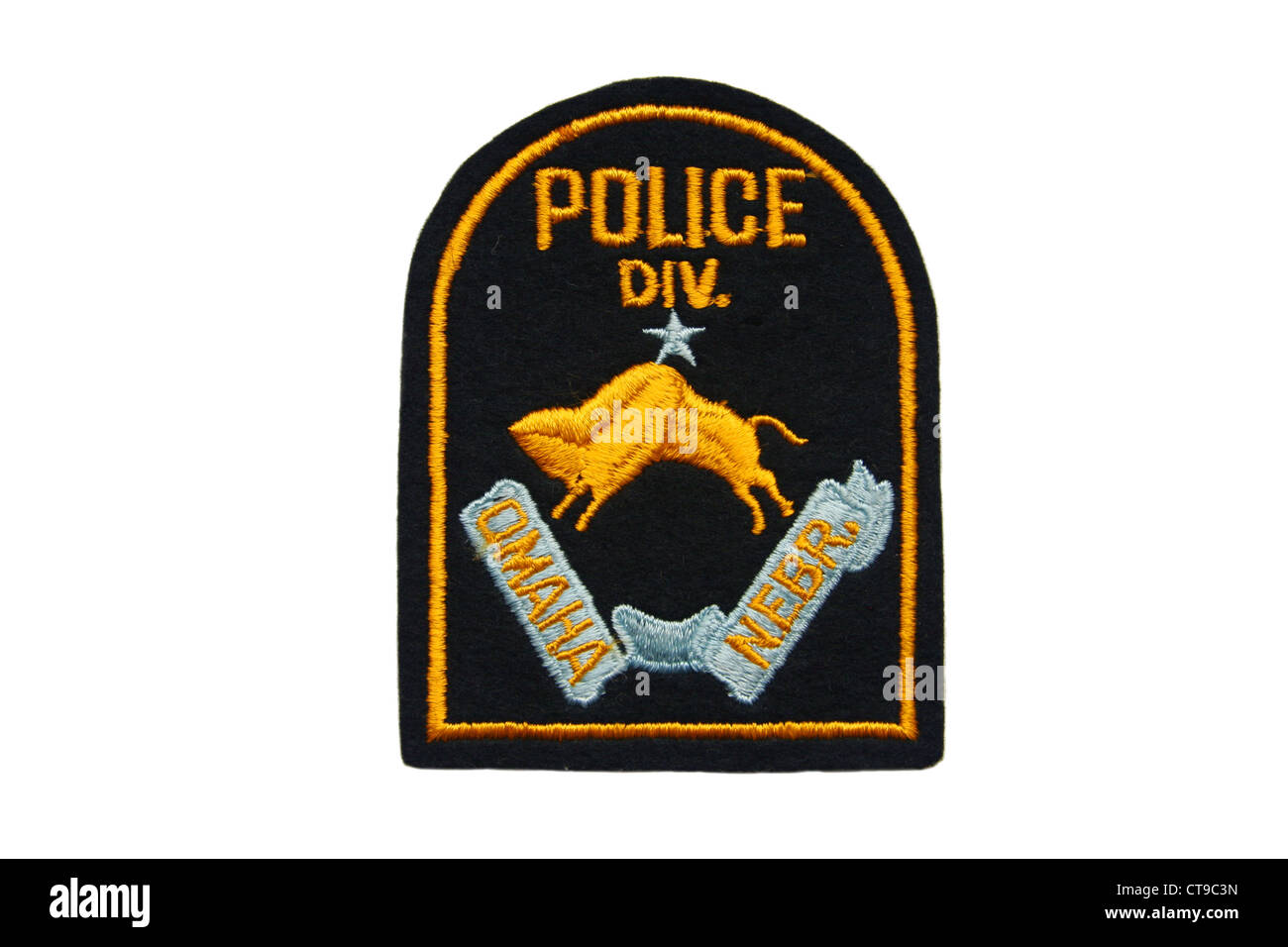 Police uniform arm patch Cut Out Stock Images & Pictures Alamy