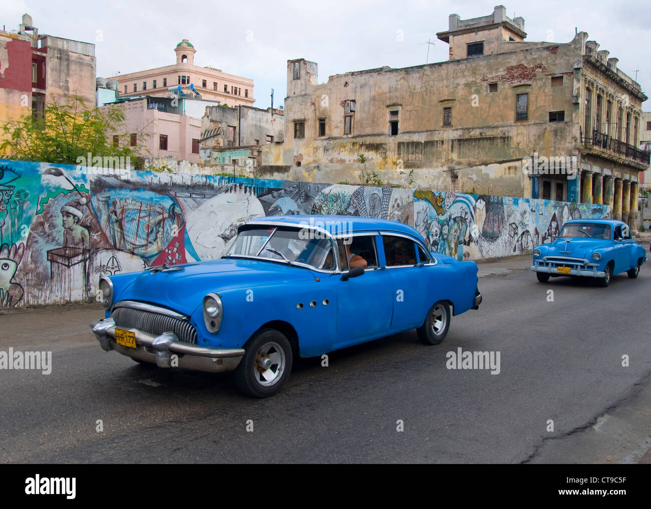 Vintage Car, La Havana, Cuba Stock Photo - Alamy