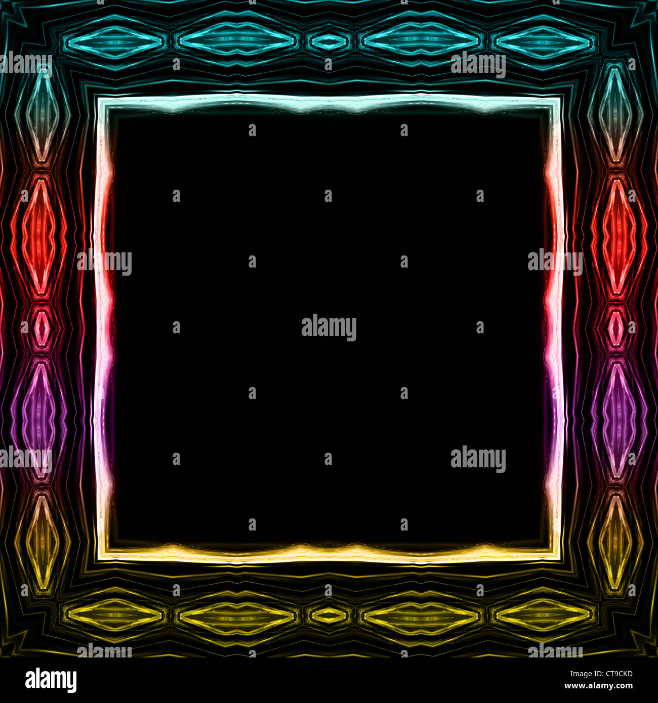 Abstract powerful frame background design Stock Photo - Alamy