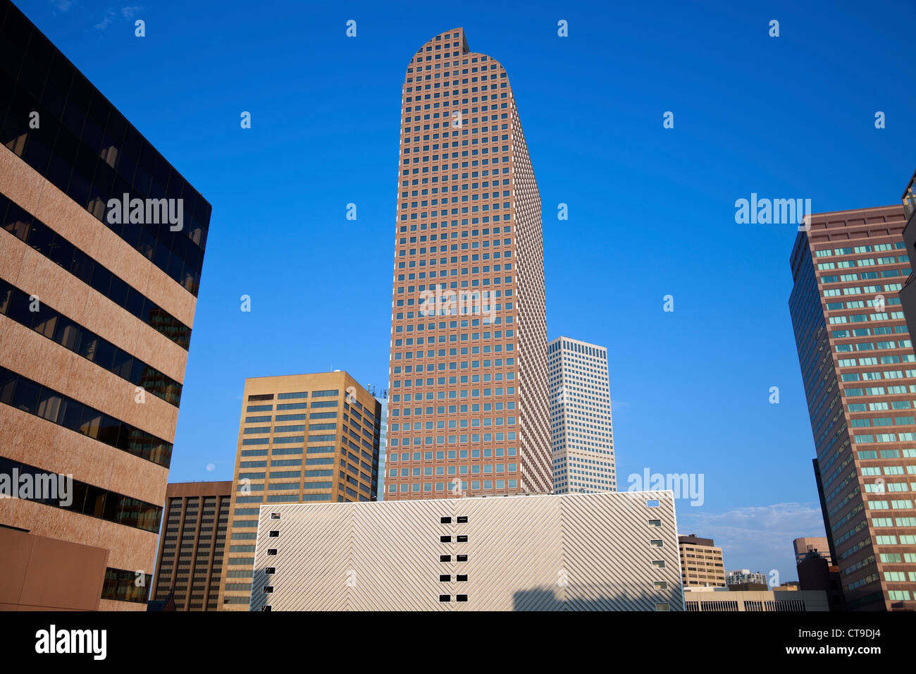 Architecture of downtown Denver Stock Photo Alamy