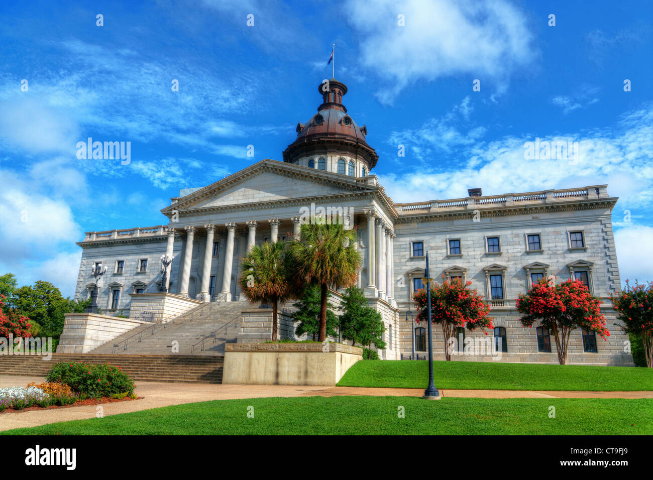 The South Carolina State House in Columbia. Stock Photo