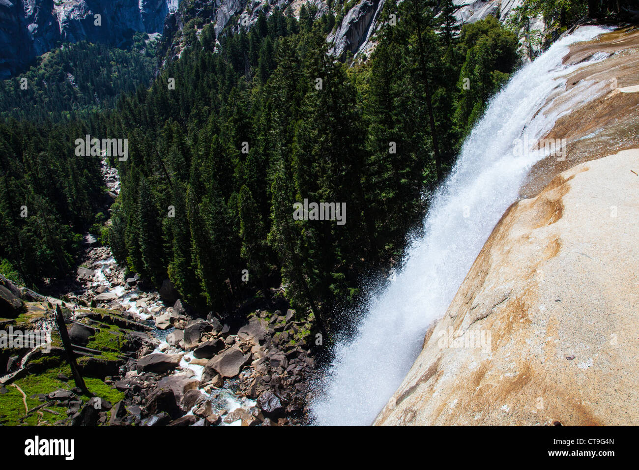 Vernal Falls, Yosemite National Park, California, USA Stock Photo