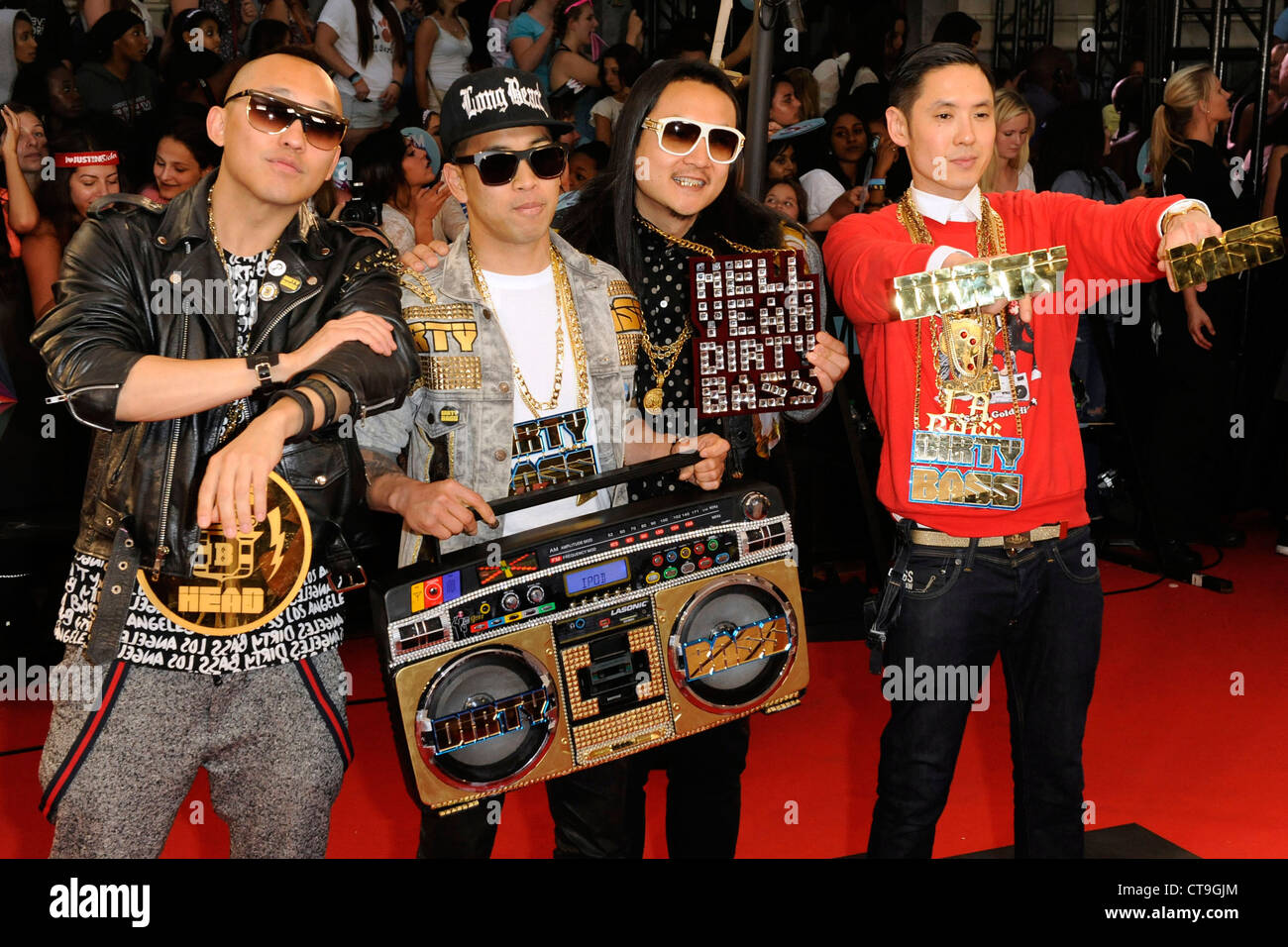 Band Far East Movement Stock Photo - Alamy