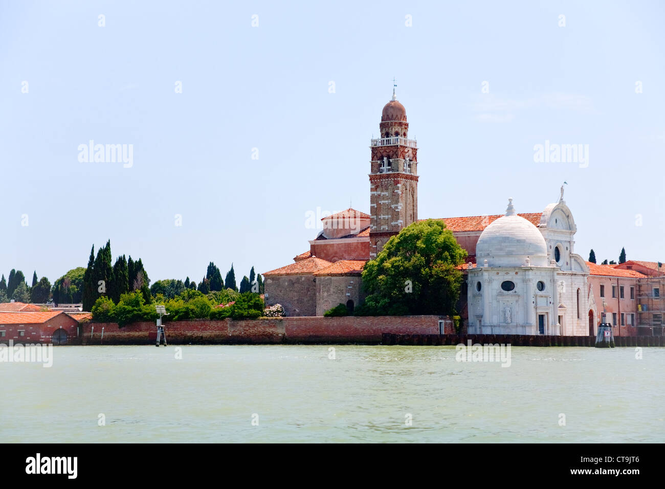 cemetery on San Michele island in Venice, Italy Stock Photo - Alamy