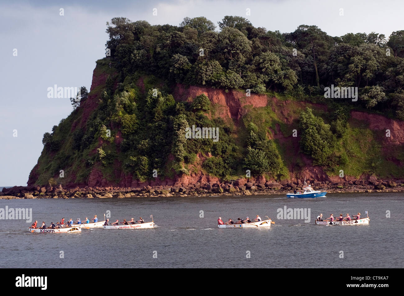 gig racing the Ness,Shaldon,Devon, devon, dinghy, fish, fisherman